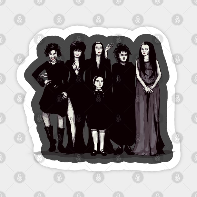 Spooky Girls Sticker by LVBart